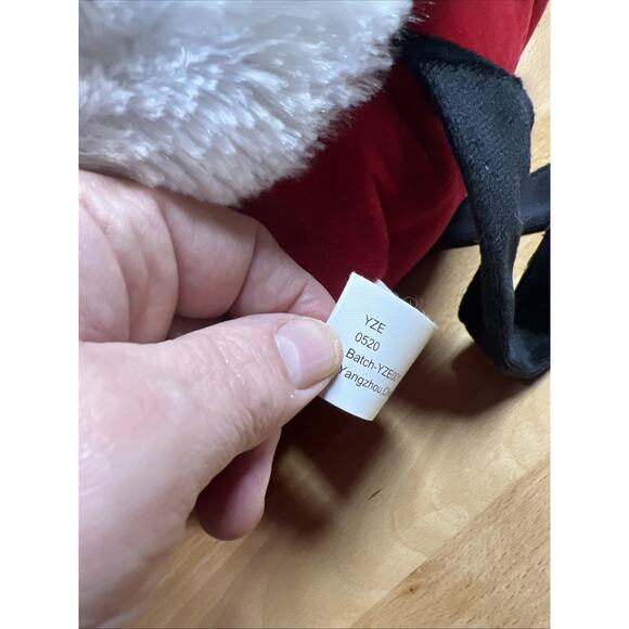 Mickey Mouse Santa Claus JUMBO Plush 48” (4 Feet Tall) Christmas Stuffed Disney - Picture 13 of 15